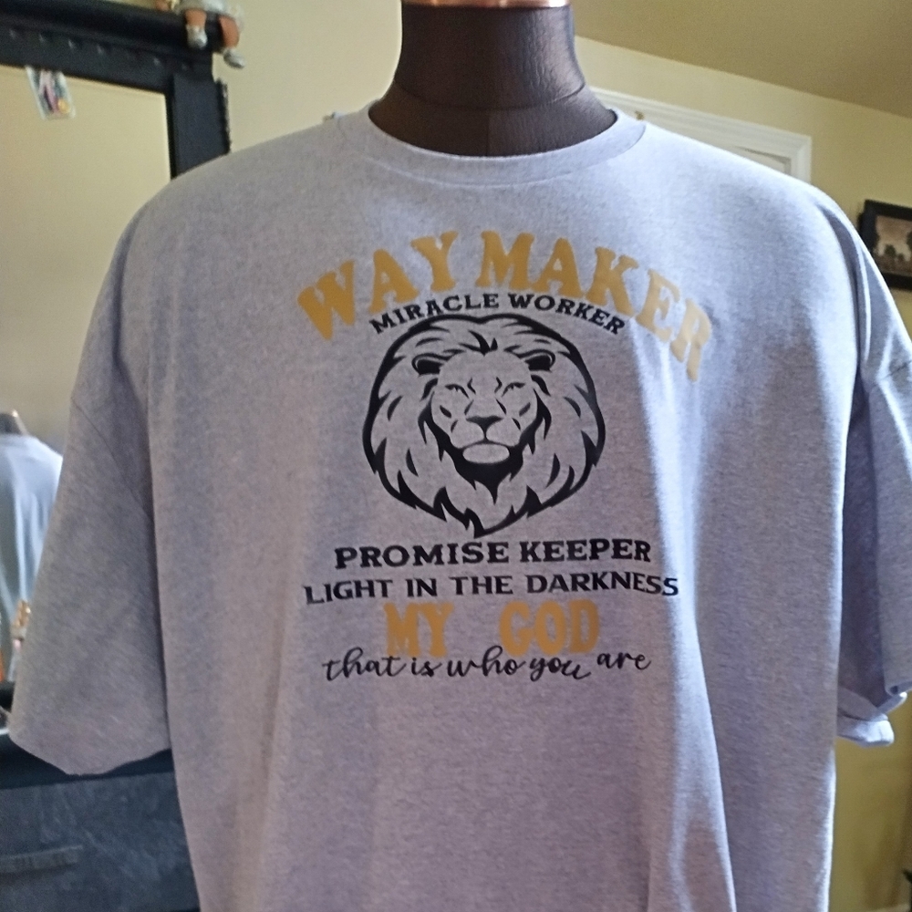 Way maker t-shirts